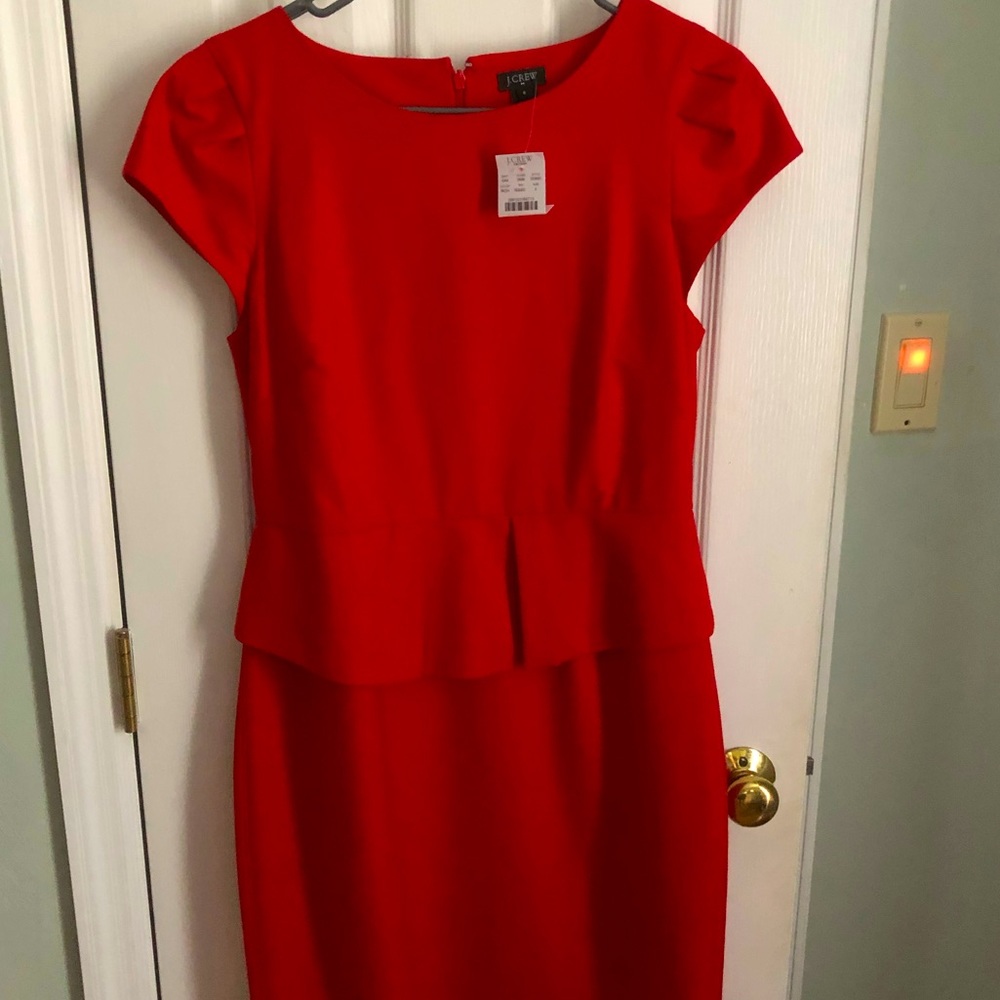 Dress for any occasion. Peplum detail